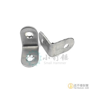 不锈钢角码连接件直角L型三角铁支架家具固定块加厚SN462