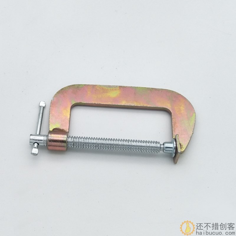 C型快速紧固木工夹子 固定夹具 G型木工夹 摇杆夹T67