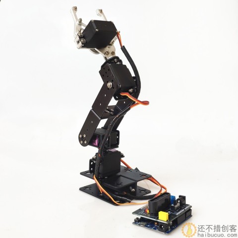 esp8266 D1四自由度机械臂套件 for Arduino控制学习套件DIY SNAR67