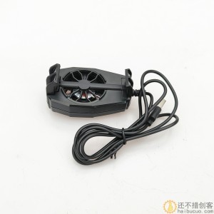 手机散热器风冷降温神器水冷风扇适用iqoo苹果小米红魔散热背夹黑鲨2pro吃鸡游戏直播专用SN952