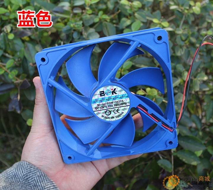 12cm无刷扇热风扇DC12V风机 BDM12025S静音风扇SN948