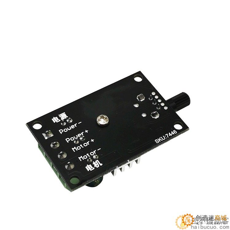 PWM直流电机调速器6V12V24V28V3A调速开关电机马达直流电机SNA282