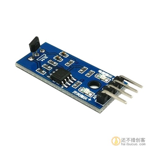 霍尔传感器 电机测速模块 3144E单开电路 测速传感器 计数传感器SNA284