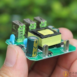快充电源板5V1.8A快充充电器 3路USB输出 220V转5V隔离开关电源SNA283