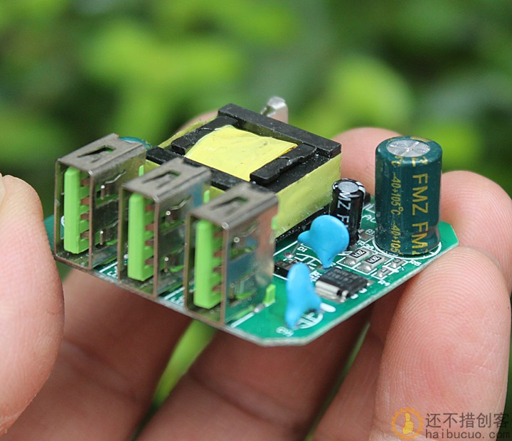 快充电源板5V1.8A快充充电器 3路USB输出 220V转5V隔离开关电源SNA283