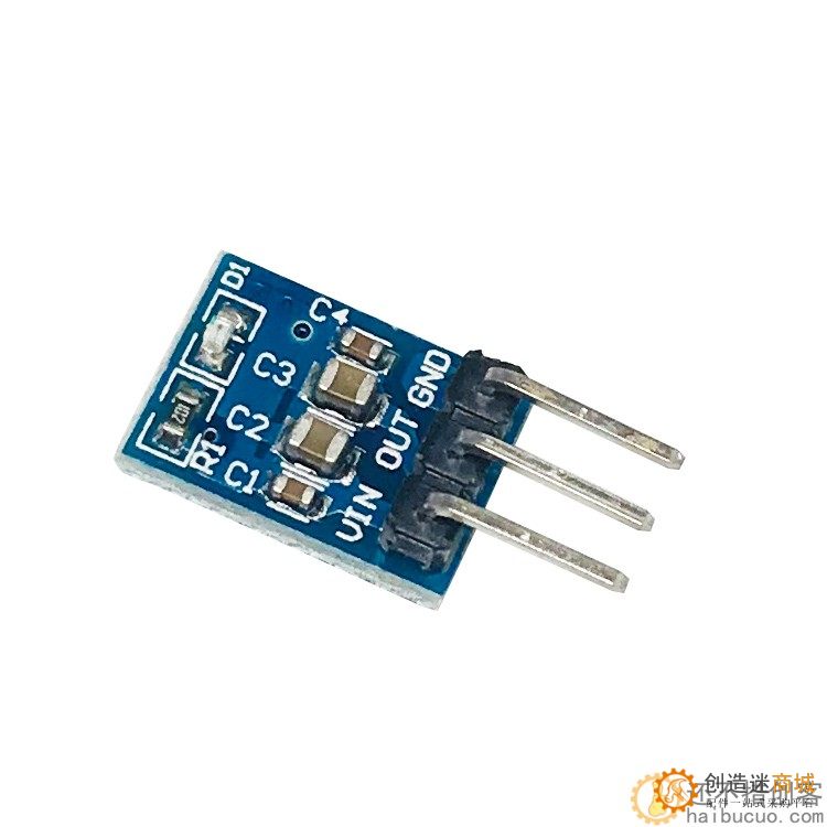 AMS1117-5V电源模块 5V电源模块 LDO 800ma 3个脚SND170