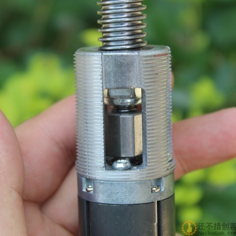 丝杆直流电机 全金属行星齿轮减速马达 小型丝杆滑台滑片