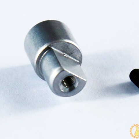 铝合金4/5/6mm金属联轴器坦克履带车底盘电机马达连接器 模型配件SNT41