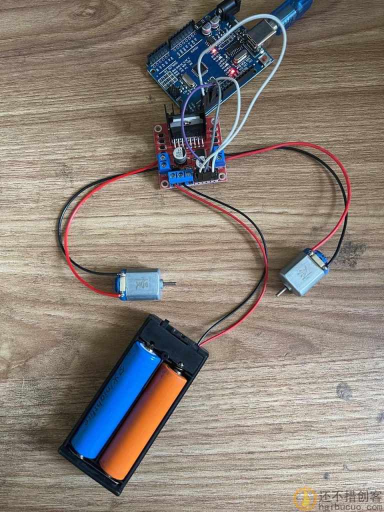 2.17 arduino通过L298N驱动直流电机