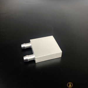 水冷头40*40水冷板 吸热液冷 CPU半导体 制冷片正出 散热器 模具