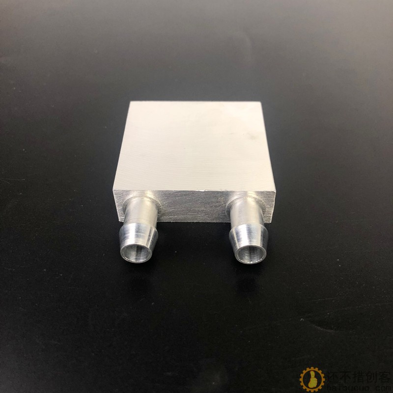 水冷头40*40水冷板 吸热液冷 CPU半导体 制冷片正出 散热器 模具