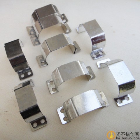 130电机座 金属马达架 科学实验器材 少年宫模型配件 B28