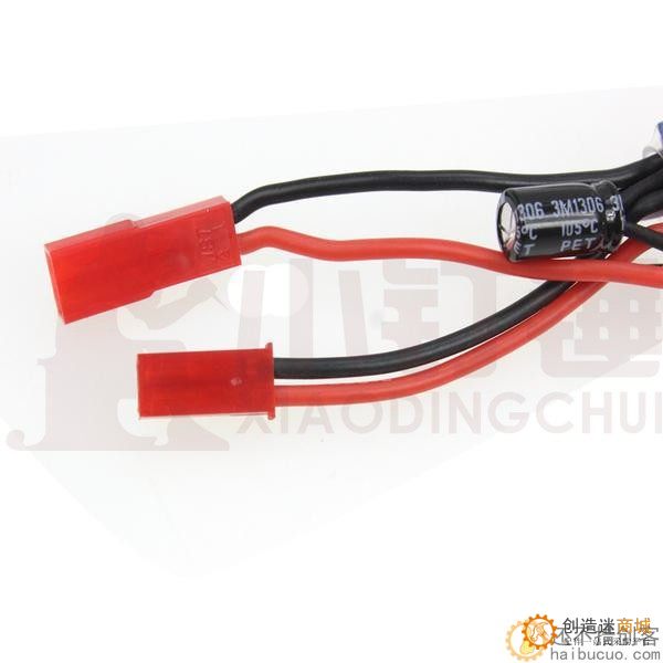 10A车用船用有刷电调 双向不带刹车9克10A电调玩具配件SN217