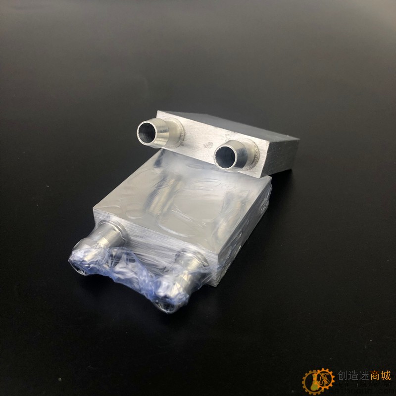 水冷头40*40水冷板 吸热液冷 CPU半导体 制冷片正出 散热器 模具