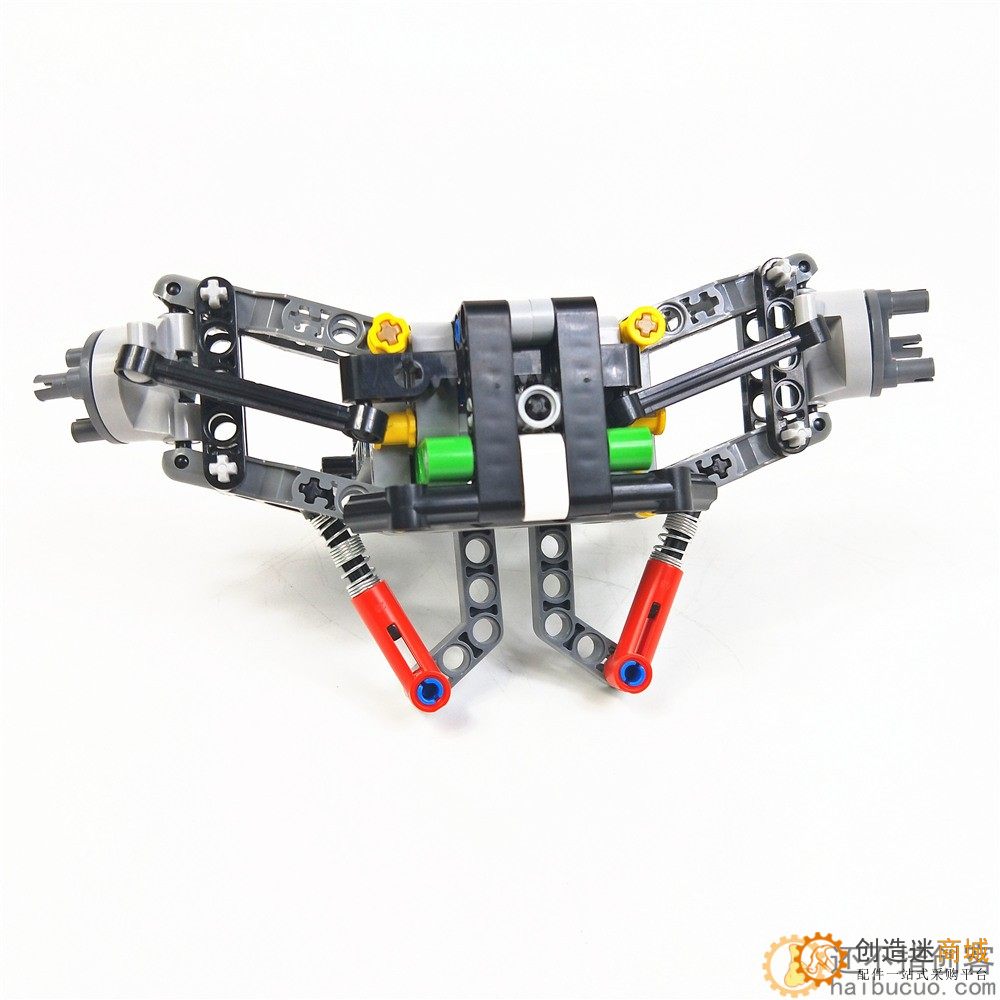 国产森宝小颗粒科技积木 前轮转向带减震差速器MOC模型 SNP78