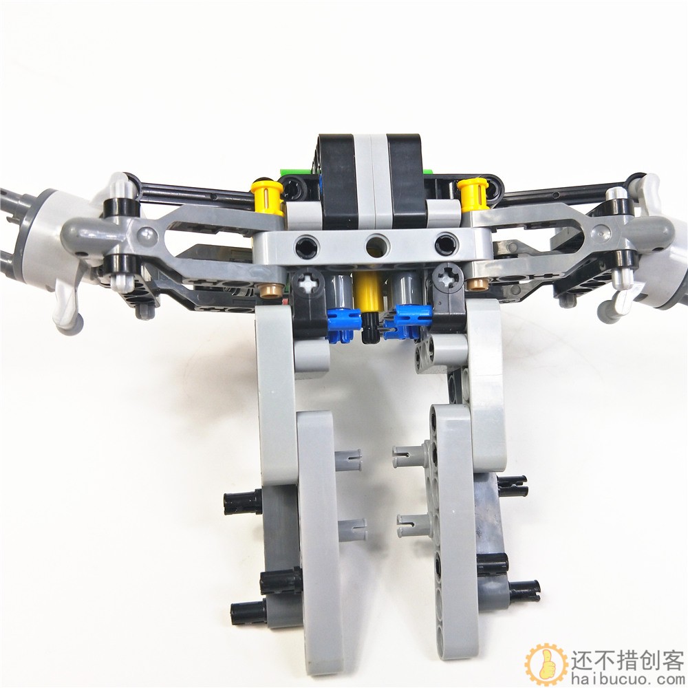 国产森宝小颗粒科技积木 前轮转向带减震差速器MOC模型 SNP78