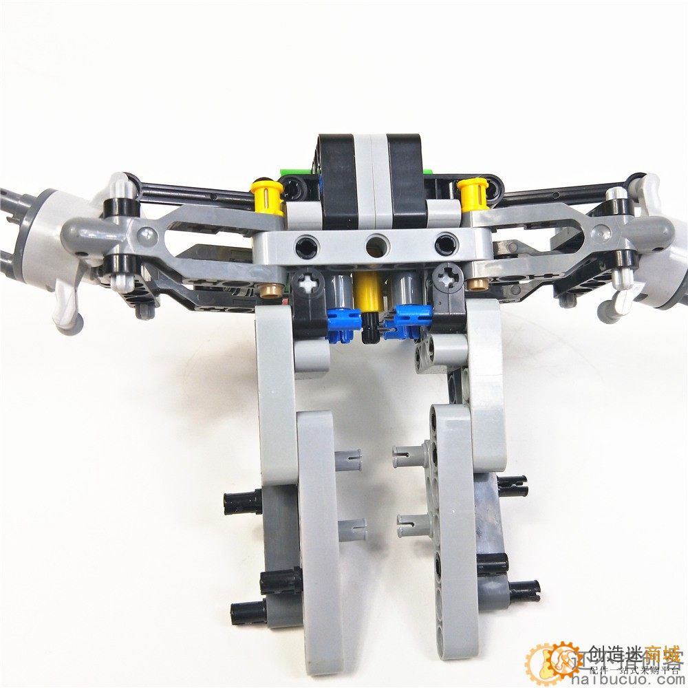国产森宝小颗粒科技积木 前轮转向带减震差速器MOC模型 SNP78