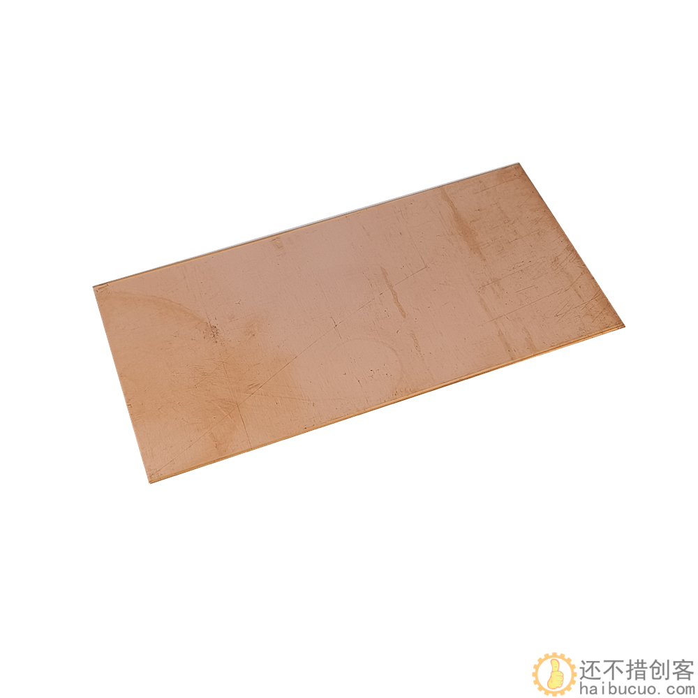 t2紫铜板 红铜板 纯铜板 diy 铜片 铜块0.8*50*100mm SN983