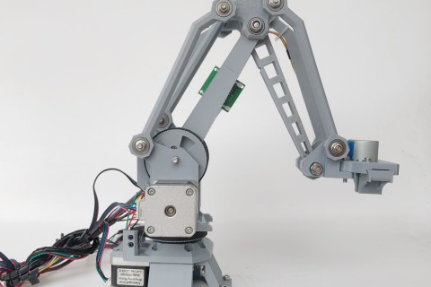 SNAM8200 3D打印 步进电机4轴单机械臂 安装教程