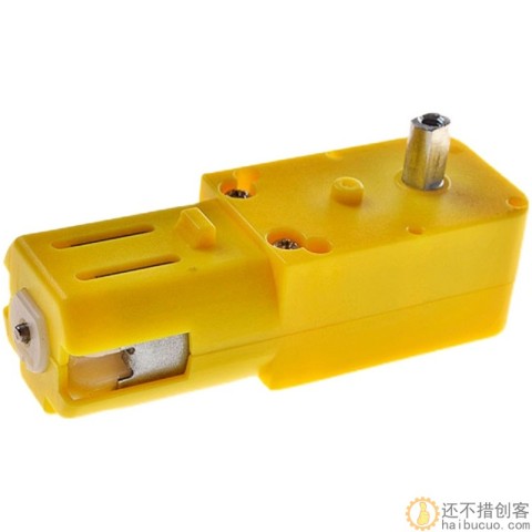 6V/12V直流电智能小车电机双轴金属齿轮微型减速电机diy玩具马达