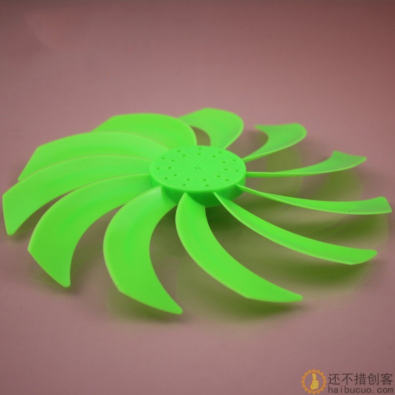 170mm 十一叶 薄片扇叶 大扇叶 大风叶 多孔大扇叶 diy配件B266