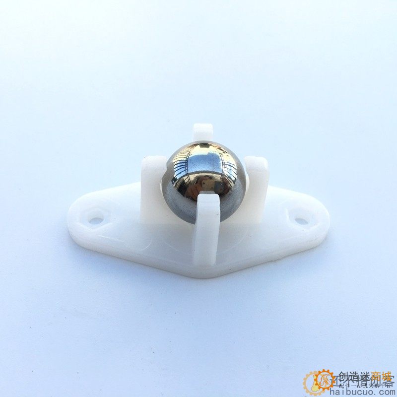 真空W420钢 万向轮 2轮UNO智能小车底盘牛眼尼龙mbot N20 SN770