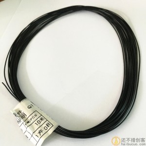 9X10M 纯铜细电线 红色黑色 10米细电线 国标 裸铜