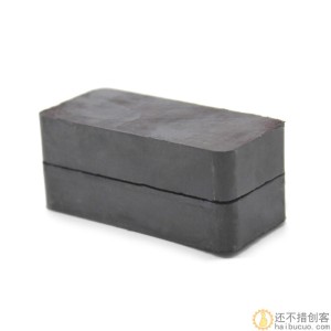 黑色磁铁吸铁石圆形方形带孔磁石手工DIY拼装磁力小制作配件常用