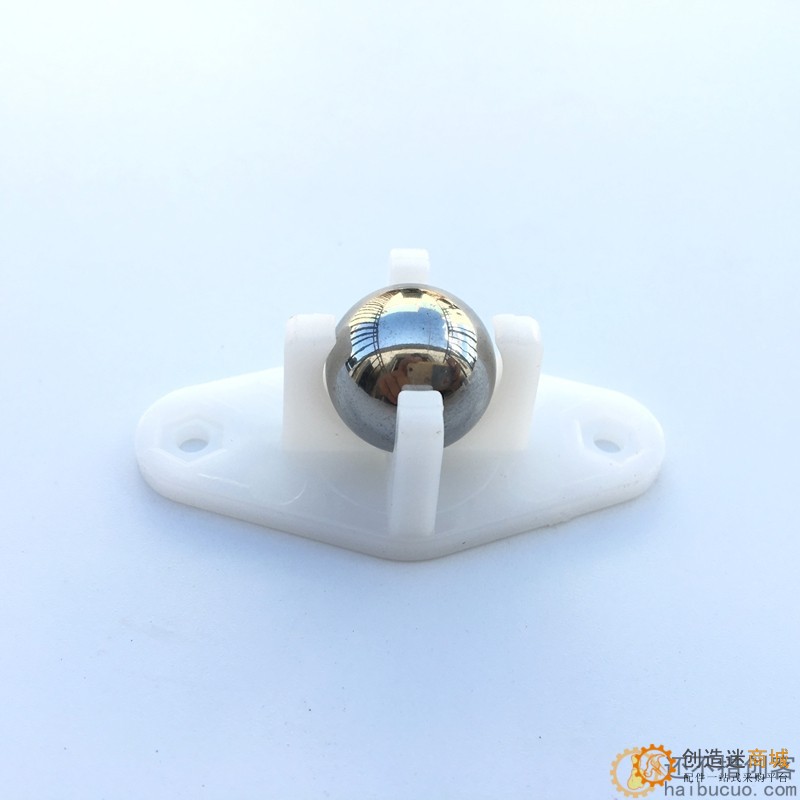 真空W420钢 万向轮 2轮UNO智能小车底盘牛眼尼龙mbot N20 SN770