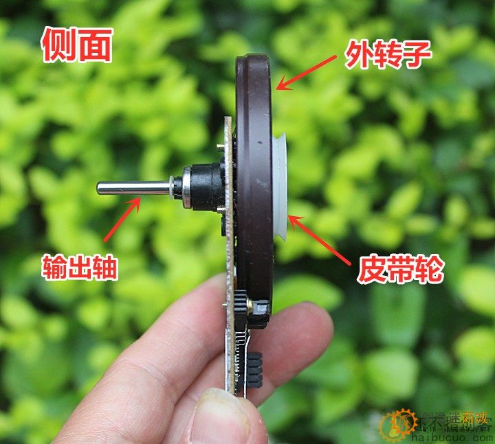 带驱动外转子无刷电机DC5-20V 10W 可正反转M302