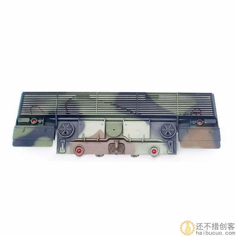 恒龙坦克配件3889-1豹2A6后灯板 DIY坦克配件SNT152