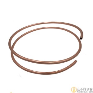 T2紫铜管4*0.5mm 空调铜管毛细铜管软态铜盘管1米SN1002