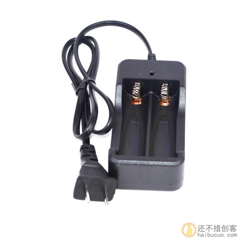 18650充电器电池盒 4.2V双槽2节锂电池充电器SN543