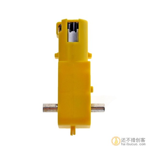 6V/12V直流电智能小车电机双轴金属齿轮微型减速电机diy玩具马达