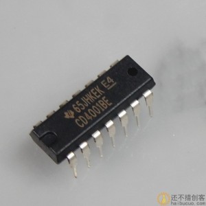 CD4001BE CD4001 四2输入端或非门 DIP-14直插 SND177
