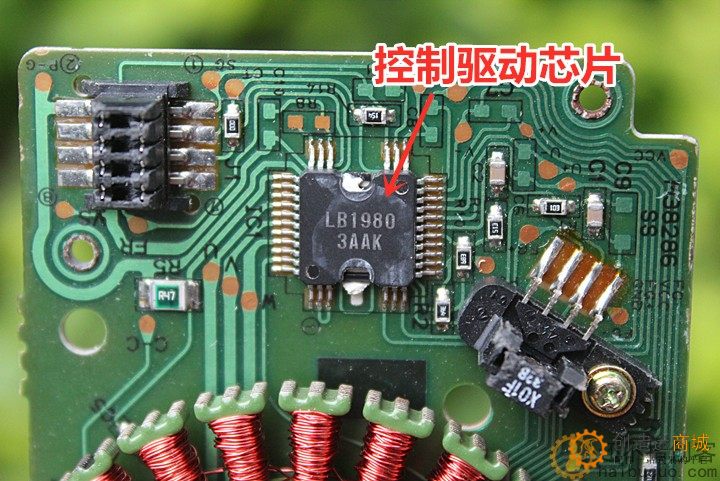 带驱动外转子无刷电机DC5-20V 10W 可正反转M302