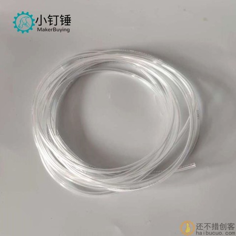 PU气管6*4气泵软管高压软管空压机软气管4*2.5透明气动软管6mm4mm 1米