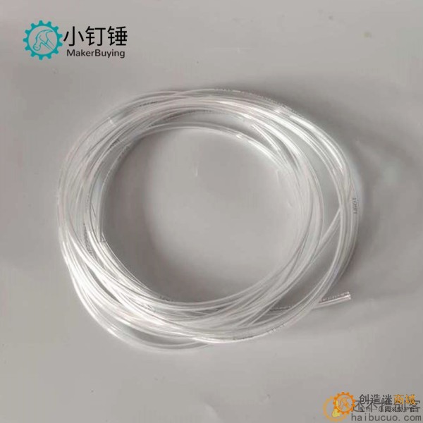 PU气管6*4气泵软管高压软管空压机软气管4*2.5透明气动软管6mm4mm 1米