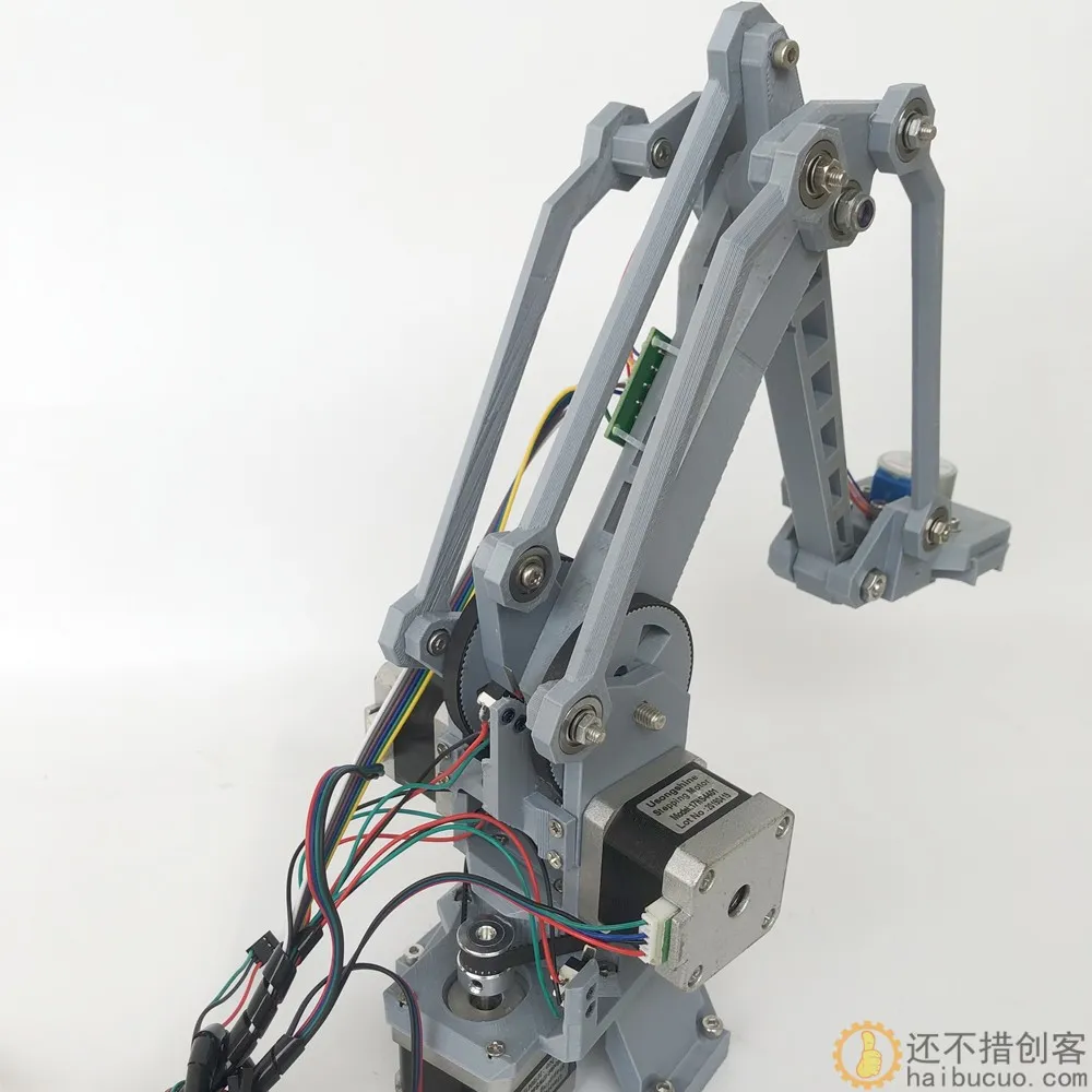 D打印步进电机4轴皮带轮高精度机械臂自动化