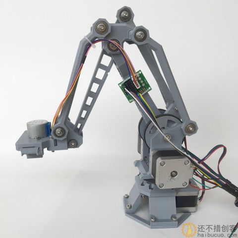 3D打印步进电机4轴皮带轮高精度机械臂自动化 SNAM8200 开源机械臂 for arduino esp32