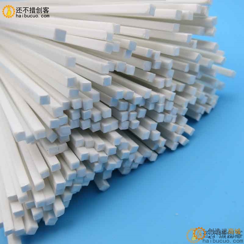 ABS方棒 DIY模型材料 塑料方棒材 建筑模型材料 DIY配件 切割用品