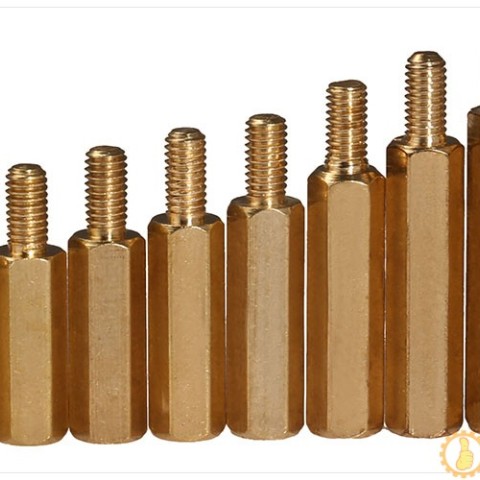 M3铜柱 六角铜柱 间隔柱 多规格 高20MM 30MM 10MM外攻6MM