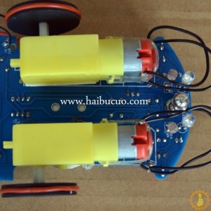 智能循迹小车 D2-1巡线小车 电子制作DIY 机器人创客教育学习实验SNP6