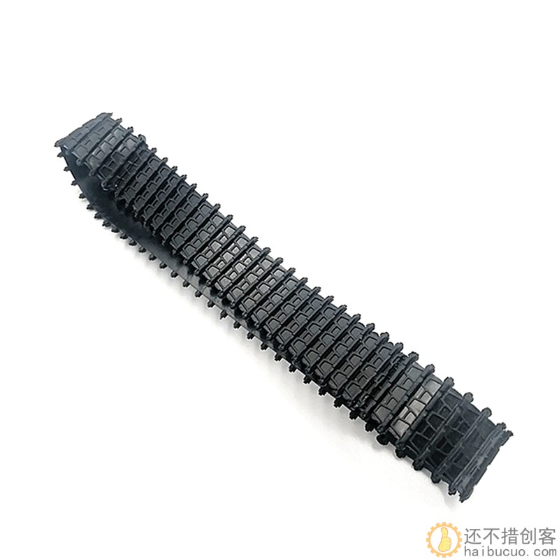 德国坦克履带 封闭式橡胶履带 坦克模型DIY 机器人履带 履带轮胎SNT9