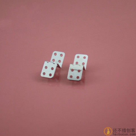2510102B Z型铁 铁片 台阶铁片 科技积木零件B177