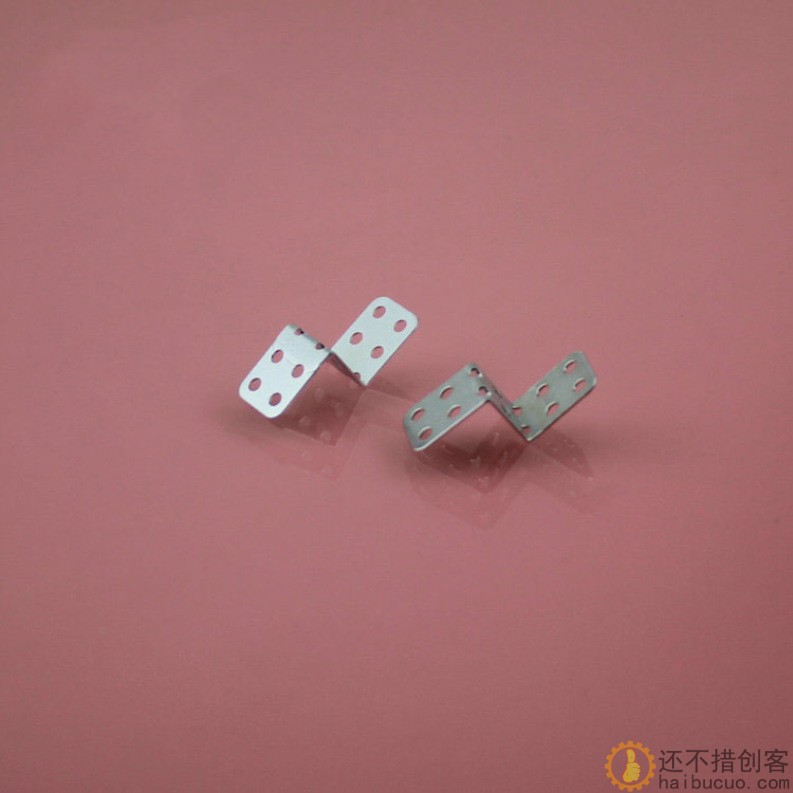 2510102B Z型铁 铁片 台阶铁片 科技积木零件B177