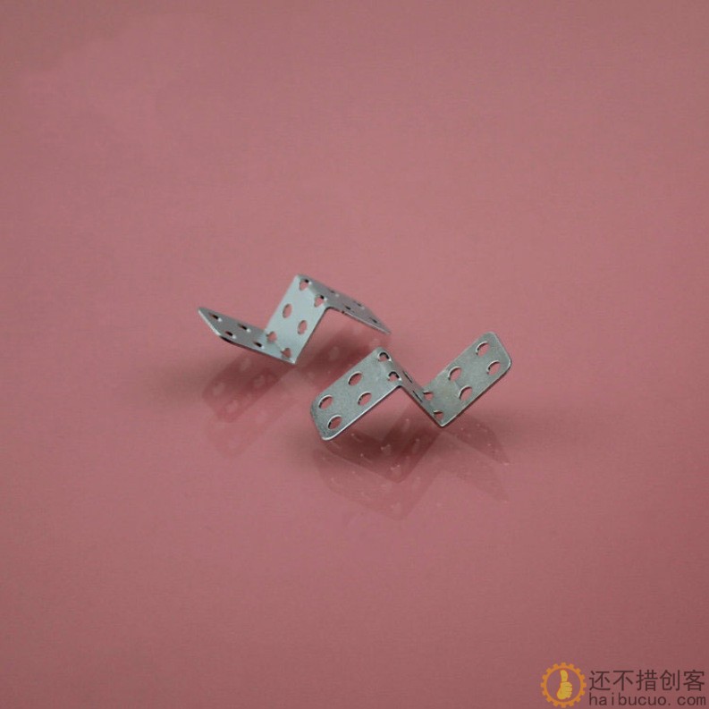 2510102B Z型铁 铁片 台阶铁片 科技积木零件B177