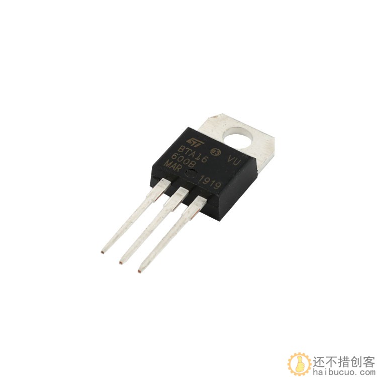 BTA16-600B TO-220 16A 600V 双向可控硅SND186