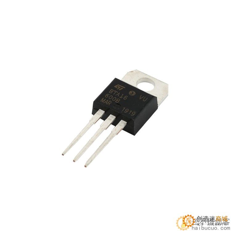 BTA16-600B TO-220 16A 600V 双向可控硅SND186