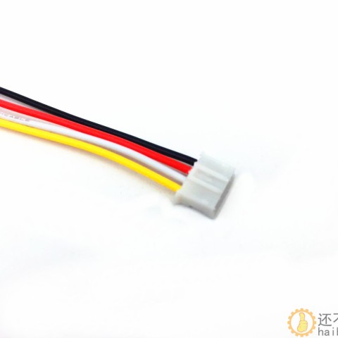 PH2.0MM端子线 2.0MM电子线单头镀锡彩排线连接线4P 20CM